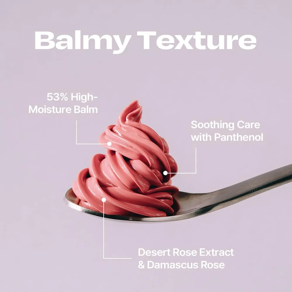 Lip Potion Balmy Rose | Creamy, Hydrating, Rosy Lip Tint with a Subtle Glow | 0.3 Oz (No.4 Honey Coral)