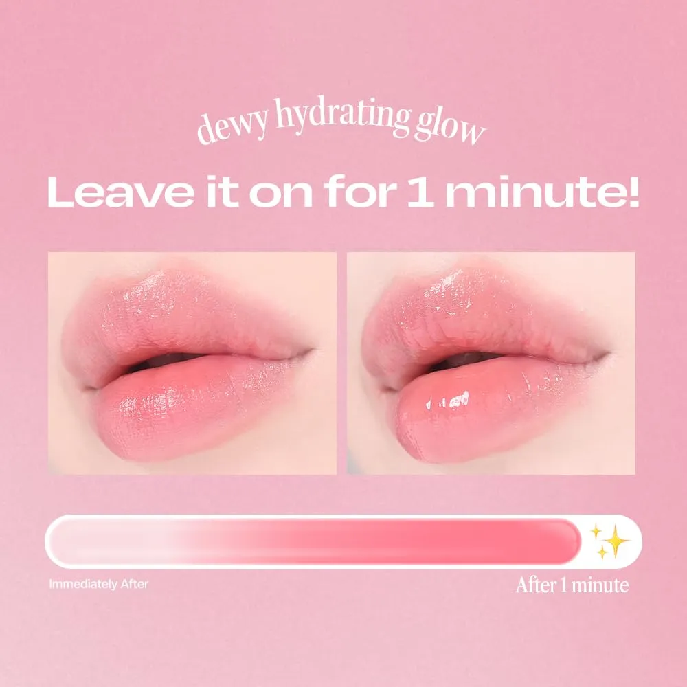 Lip Potion Balmy Rose | Creamy, Hydrating, Rosy Lip Tint with a Subtle Glow | 0.3 Oz (No.4 Honey Coral)