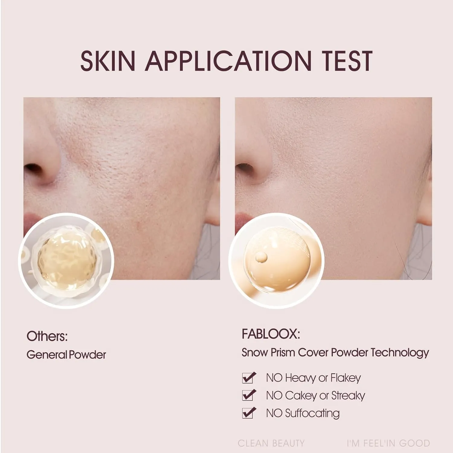 Long-Lasting Cushion Foundation, Natural Cover Foundation Makeup, Breathable and Lightweight Makeup Cushion Foundation, for Fair Light Skin, Neutral Undertone, 0.45 Fl Oz x 2