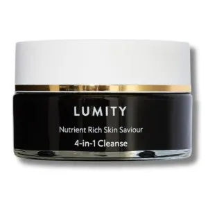 Lumity 4-in-1 Cleanse | Nutrient Rich Skin Saviour | Revitalises, nourishes, clarifies and purifies skin | Contains Charcoal, activated bamboo, green tea extract