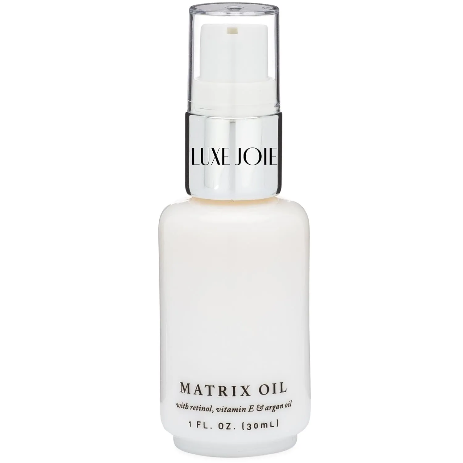 LuxeJoie Matrix Oil, Face Oil for Clear Skin, Hydrating Formula, 1 Fluid Ounce, Glass Bottle