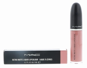 MAC RETRO MATTE LIQUID LIP COLOUR # BURNT SPICE - Creamy dirty rose