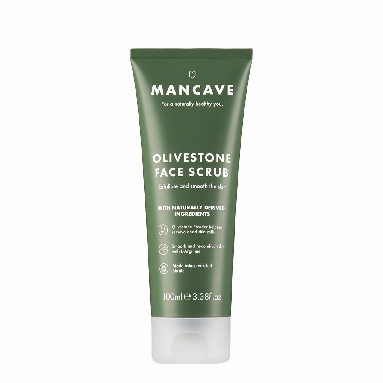 ManCave Olive Stone Face Scrub 100ml