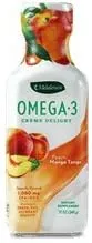 Melaleuca Omega 3 Crème Delight Peach Mango Tango 12oz Bottle