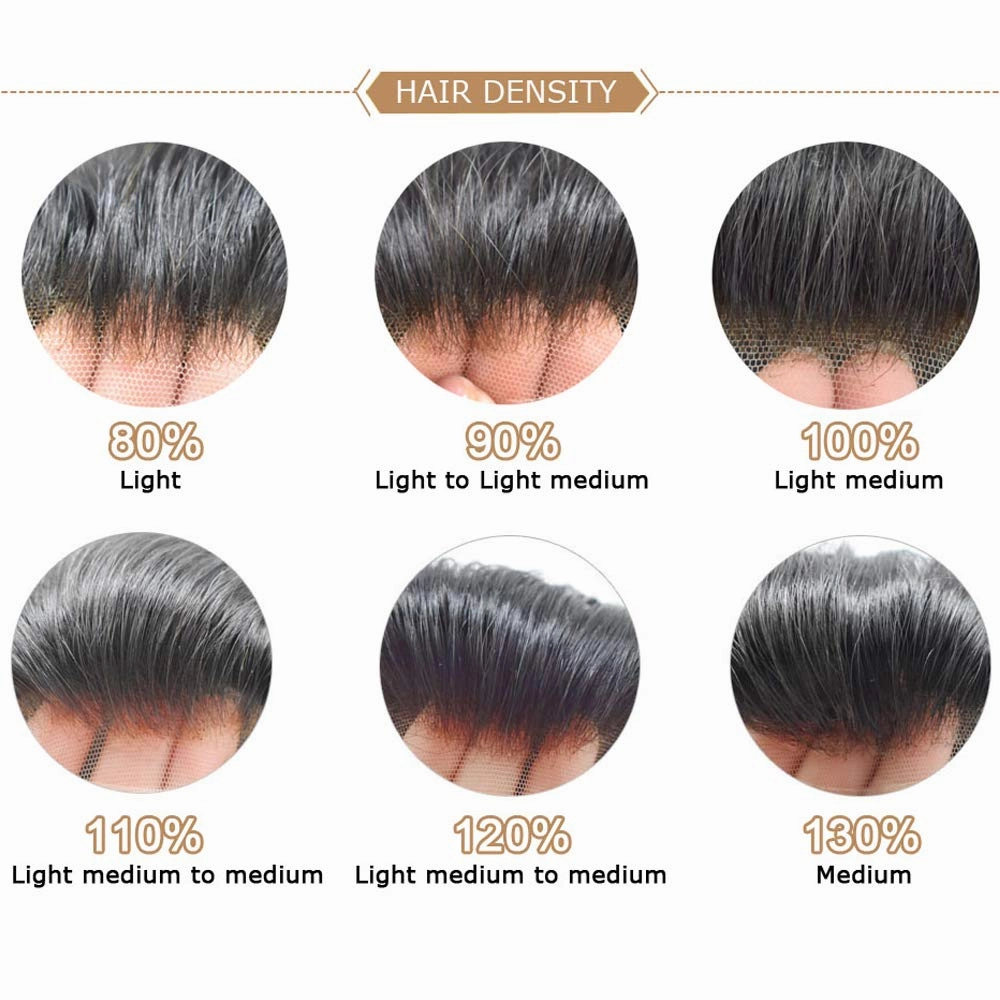Mens Hair Piece Human Hair Replacement System For Men Mens Hair Systems Lace Hairpieces For Men Hair Prosthesis Protesis Capilar Para Hombre8x-10-90% Light density#1 JET BLACK