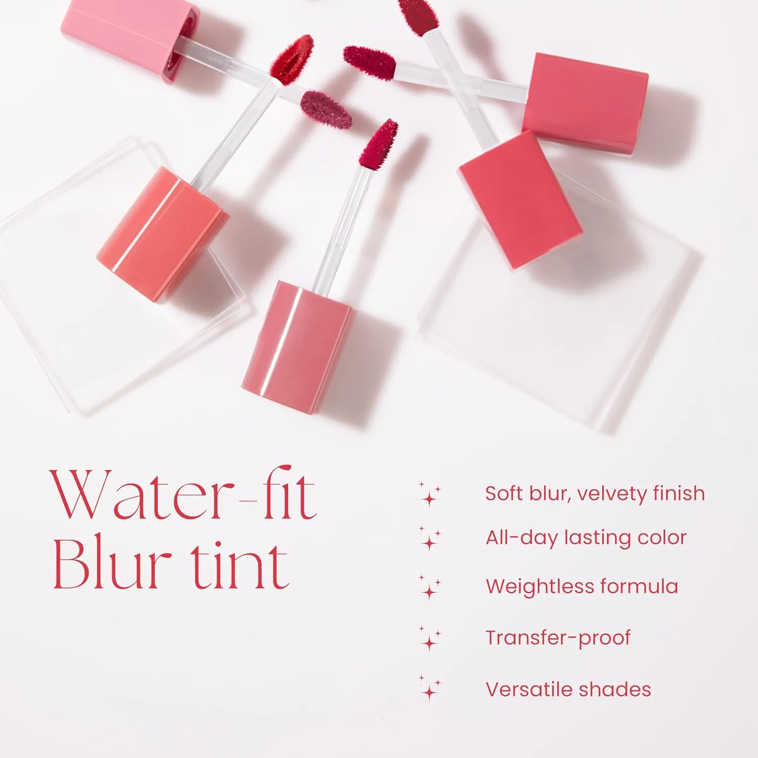 MERYTHOD] WATER-FIT BLUR TINT 03 SECOND RED