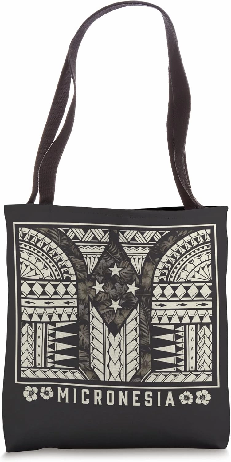 Micronesia, Pohnpei Chuuk Yap Kosrae Tote Bag