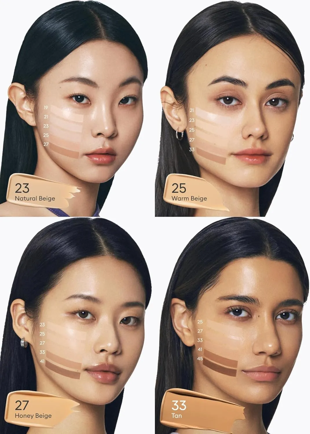 MISSHA M PERFECT COVER SERUM BB CREAM No.27 Honey Beige- Medium with Cool/Neutral Undertone, Skin Tint, Tinted Moisturizer, Skin Care Foundation Makeup, Superfood Complex, Glass Skin, 1.18 Fl oz