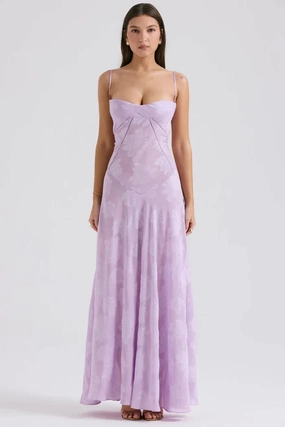 MYA MAXI DRESS - ORCHID
