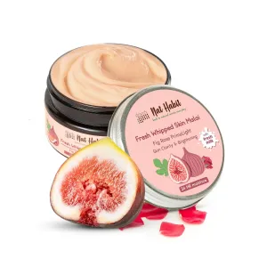 N.A.T. H.A.B.I.T. Fig Rose Moisturizer – 120ml – Skin Malai Body Cream & Cold Cream – With Shea Butter & Milk – Skin Brightening & 24-Hour Hydration – For Dry Skin – for Men & Women