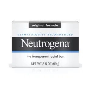 Neutrogena The Transparent Facial Bar Original Formula, 3.50 oz (Pack of 12)