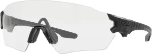 Oakley OO9328 Sunglasses Bundle: OO 9328 932805 Si Tombstone Matte Black Clear and Eyewear Cleaning Kit