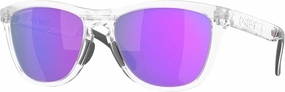 Oakley OO9284A Sunglasses Bundle: OO 9284A 928411 Frogskins Range A Matte Clear and Small Black leash Accessory kit