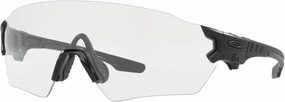 Oakley OO9328 Sunglasses Bundle: OO 9328 932805 Si Tombstone Matte Black Clear and Large Black leash Accessory kit