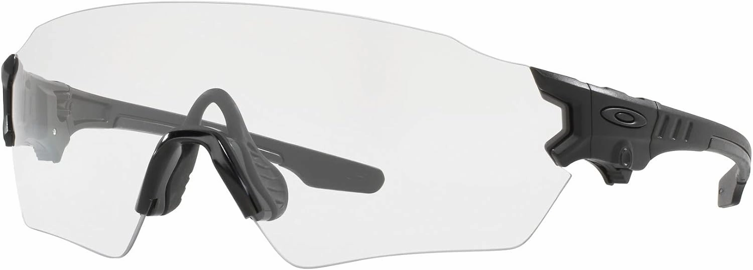 Oakley OO9328 Sunglasses Bundle: OO 9328 932805 Si Tombstone Matte Black Clear and Large Black leash Accessory kit