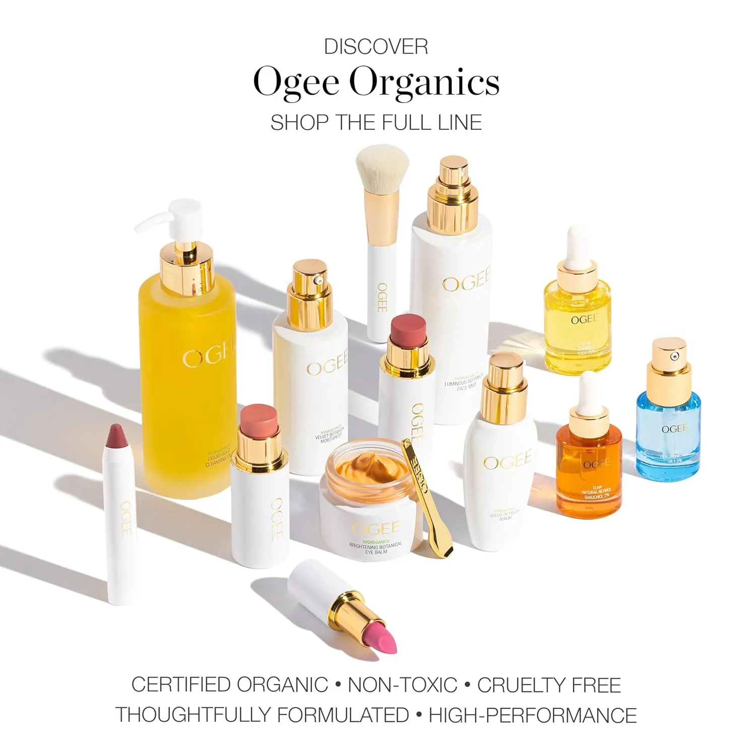 Ogee Tinted Sculpted Lip Oil, Camellia