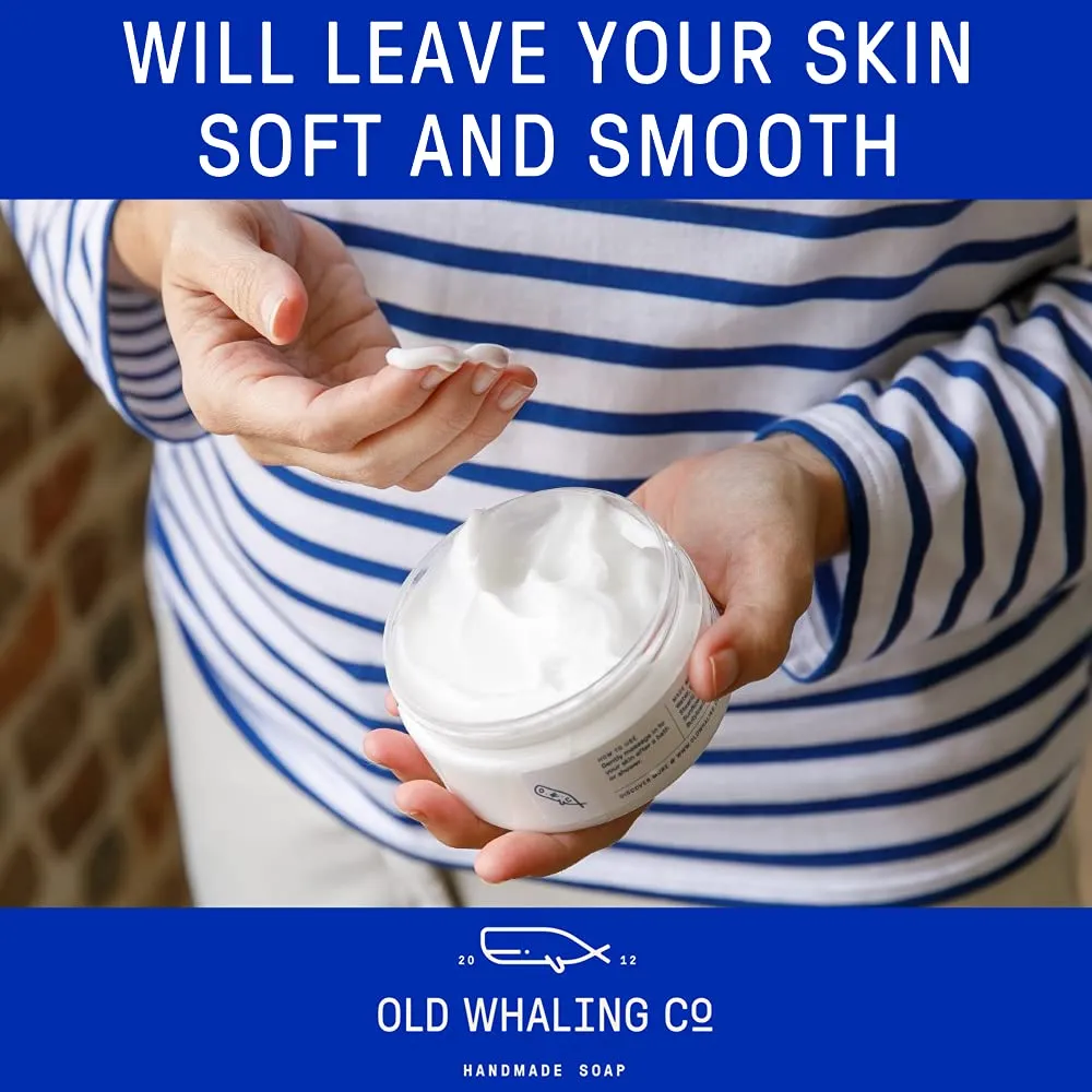 Old Whaling Co French Lavender Body Butter 2 Pack – Nourishing Cream with Shea Butter, Aloe and Sunflower Oil – Relaxing Lavender Scent, 8oz Jars, Set of 2