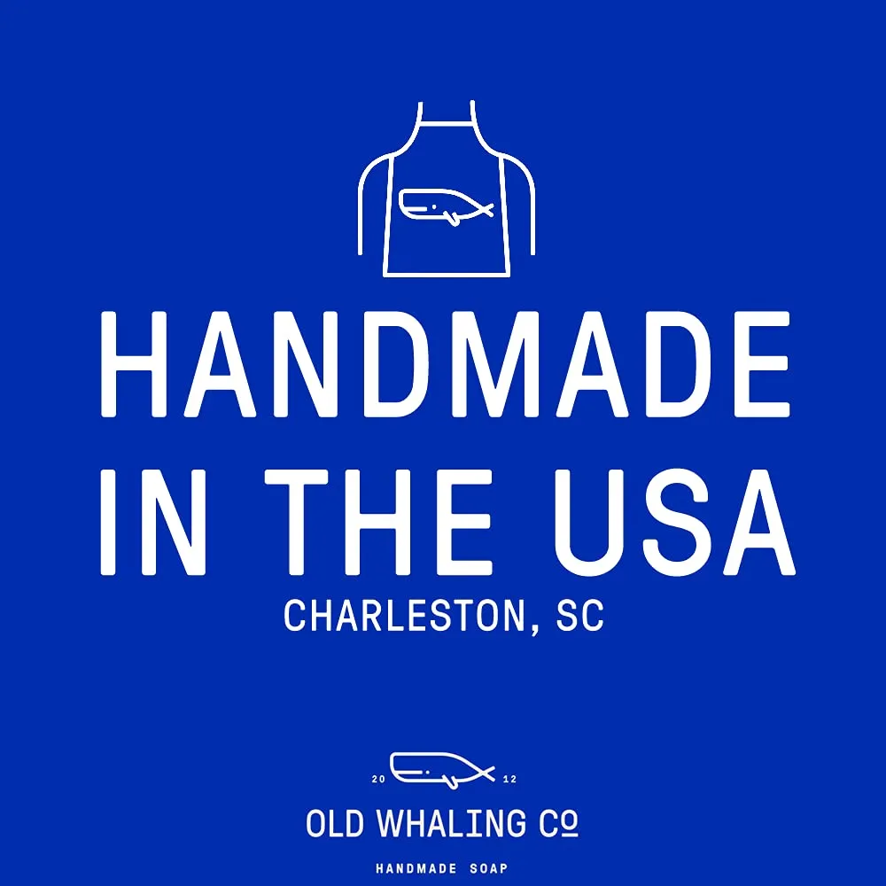 Old Whaling Co Sea la Vie Handmade Bar Soap 4 Pack – Face, Hand and Body Wash - Moisturizing Olive Oil Bath Soap – Rose, Apple and Jasmine Scent, 5 oz Each
