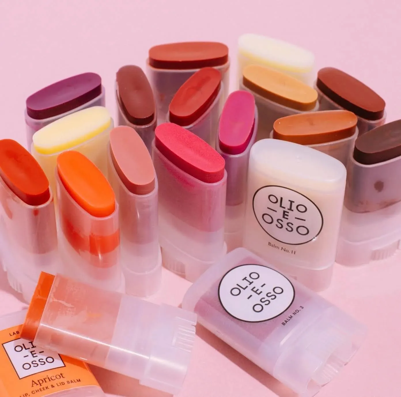Olio E Osso - Natural Lip   Cheek Balm | Natural, Non-Toxic, Clean Beauty (No. 8 Persimmon, 0.35 oz | 10 g)