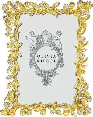 Olivia Riegel Cornelia Gold Austrian Crystal 4x6 Frame (r) - 4x6