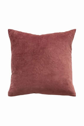 Ollo Majestic Cotton & Linen Cushion - Marsala