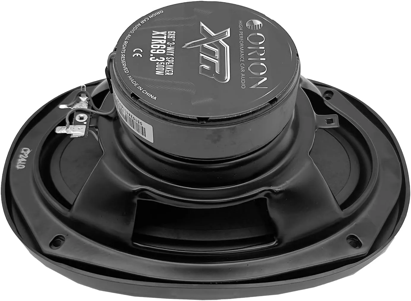 Orion XTR Series XTR69.3 Coaxial Car Audio Speakers - 6" x9”, 3-Way Speakers, Full Range, 500W, 4 Ohms, Easy Installation, Polypropylene Cone W/Butyl Rubber Surround (Pair)