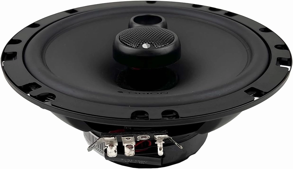 ORION XTR Series XTR65.3 3-Way Coaxial Car Audio System - 6.5” Speakers, Full Range, Enhanced Bass, 400W, 4 Ohms, Easy Installation, Polypropylene Cone W/Butyl Rubber Surround (Pair)