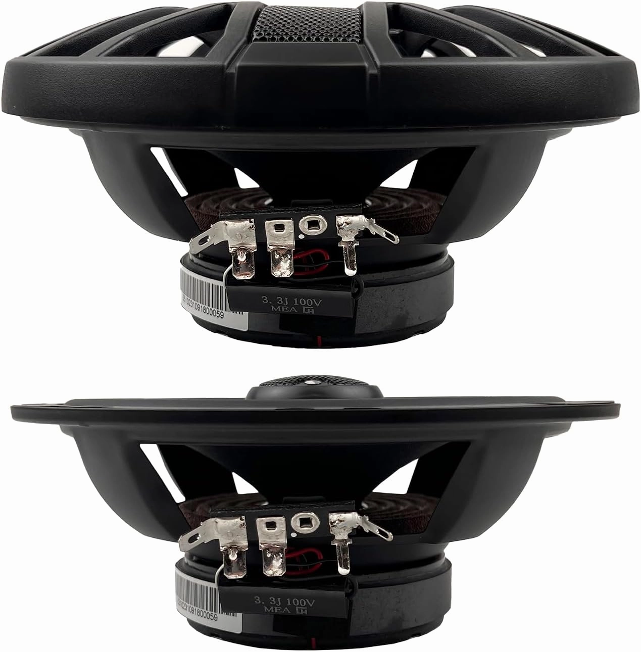 ORION XTR Series XTR65.3 3-Way Coaxial Car Audio System - 6.5” Speakers, Full Range, Enhanced Bass, 400W, 4 Ohms, Easy Installation, Polypropylene Cone W/Butyl Rubber Surround (Pair)