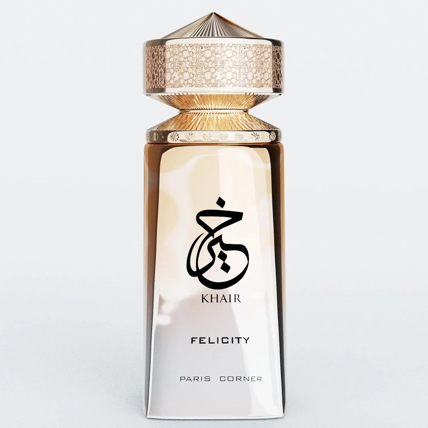 Paris Corner | Khair Felicity Perfume - 3.4 fl oz | Sparkling, Joyful Unisex Perfume with Champagne, Cassis, Rose, Vanilla, Musk
