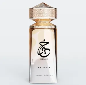 Paris Corner | Khair Felicity Perfume - 3.4 fl oz | Sparkling, Joyful Unisex Perfume with Champagne, Cassis, Rose, Vanilla, Musk