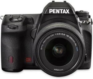 Pentax K-7 14.6 MP Digital SLR with Shake Reduction and 720p HD Video with DA 18-55mm f/3.5-5.6 AL Weather Resistant Lens