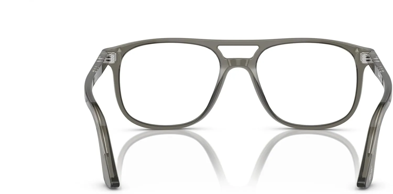 Persol Men's Po3339v Round Prescription Eyewear Frames