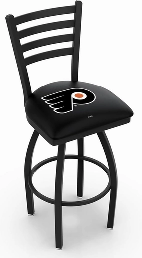 Philadelphia Flyers Bar Stool w/Black Background