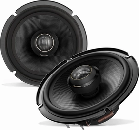 Pioneer TS-Z65F, 2-Way Coaxial Car Audio Speakers, Full Range, Open & Smooth Sound Quality, Easy Installation and Enhanced Bass Response, Black 6.5” Round Speakers