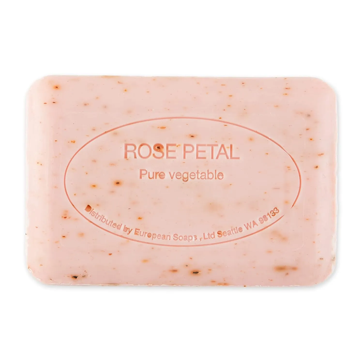 Pre de Provence Artisanal Soap Bar, Enriched with Organic Shea Butter, Natural French Skincare, Quad Milled for Rich Smooth Lather, 8.8 Ounce, Rose Petal