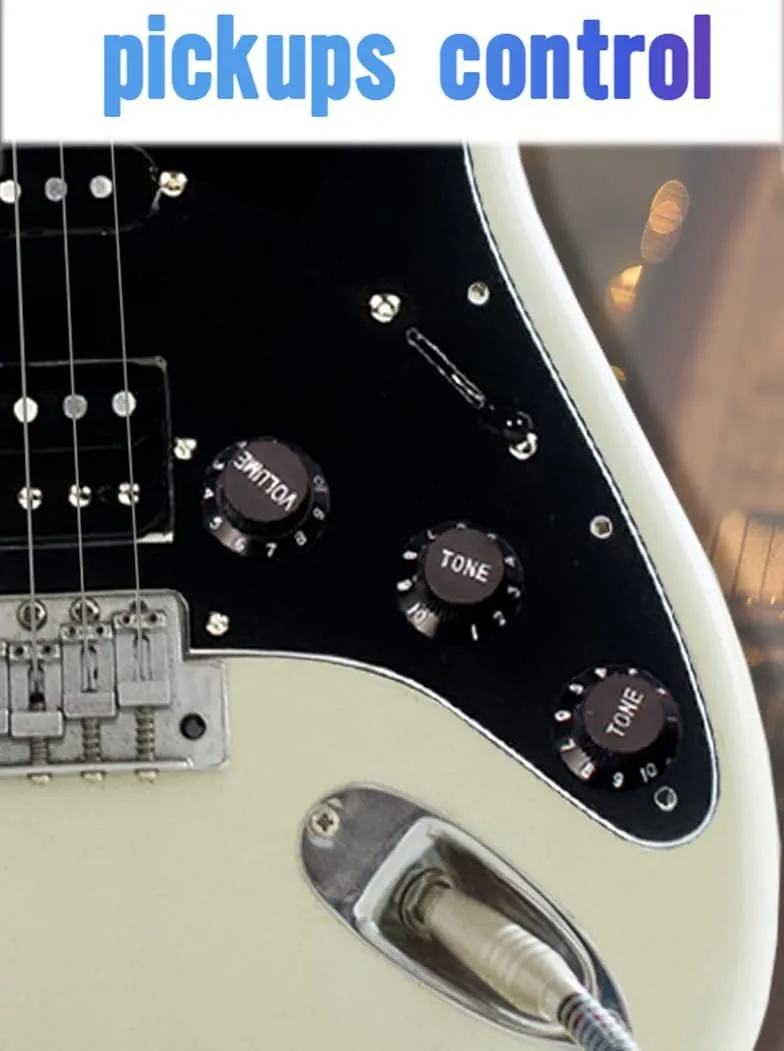 Prewired Pickguard with SSH Pickup Set, 3-ply Pick Guard Loaded High Output Alnico V Single Coil Humbucker Pick-ups, Electric Guitar Scratchplate as Luthier Replacement Parts
