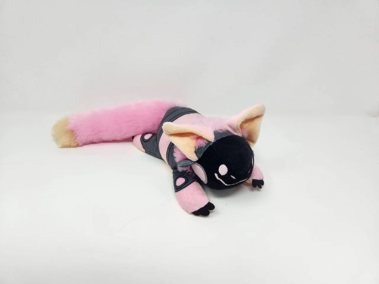 Protobean V3 Plushie – Pink | Soft & Squishy Collectible Plush Toy | Adorable Robot Bean Plush for Snuggles & Display