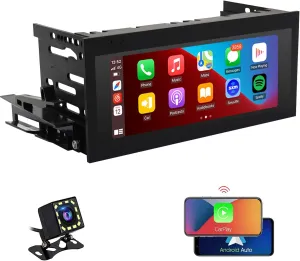 QLED 8 Core Radio for GM Chevrolet Chevy GMC Buick Cadillac Upgrade 1995 1996 1997 1998 1999 2000 2001 2002 Touch Screen Stereo Carplay Android Auto Ready Free Camera