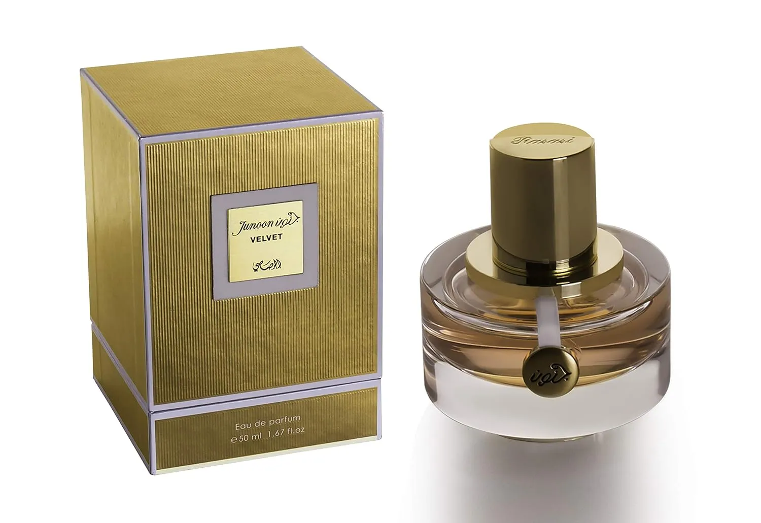 RASASI Junoon Velvet for Women Eau de Parfum Spray, 1.7 Ounce