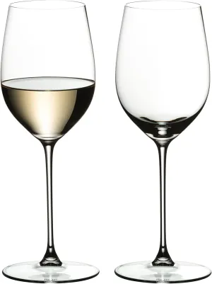 RIEDEL Veritas Crystal Viognier and Chardonnay Glass, Set of 4