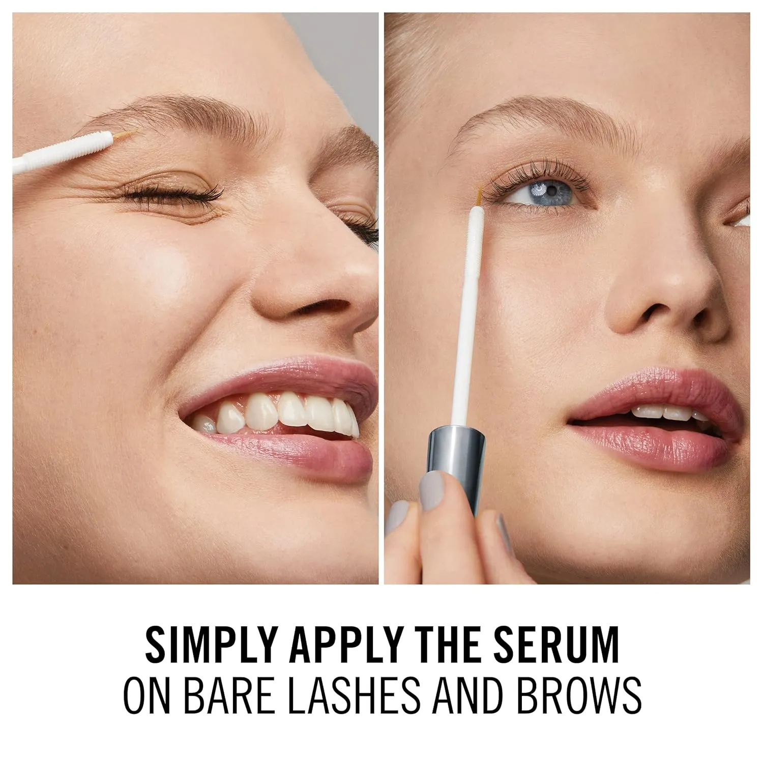 Rimmel Wonder’Serum Lash and Brow Serum, Stimulates Lash Growth, Strengthens Lashes, Mess-Free Application, 100, Clear, 0.37oz (Pack of 2)