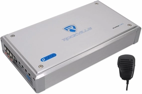 Rockville RXM-S30 2400W Max 4x150W RMS 4-Channel Marine/ATV Amplifier, Waterproof, Compact, High-Speed MOSFET, Perfect for Boats and Off-Road Audio