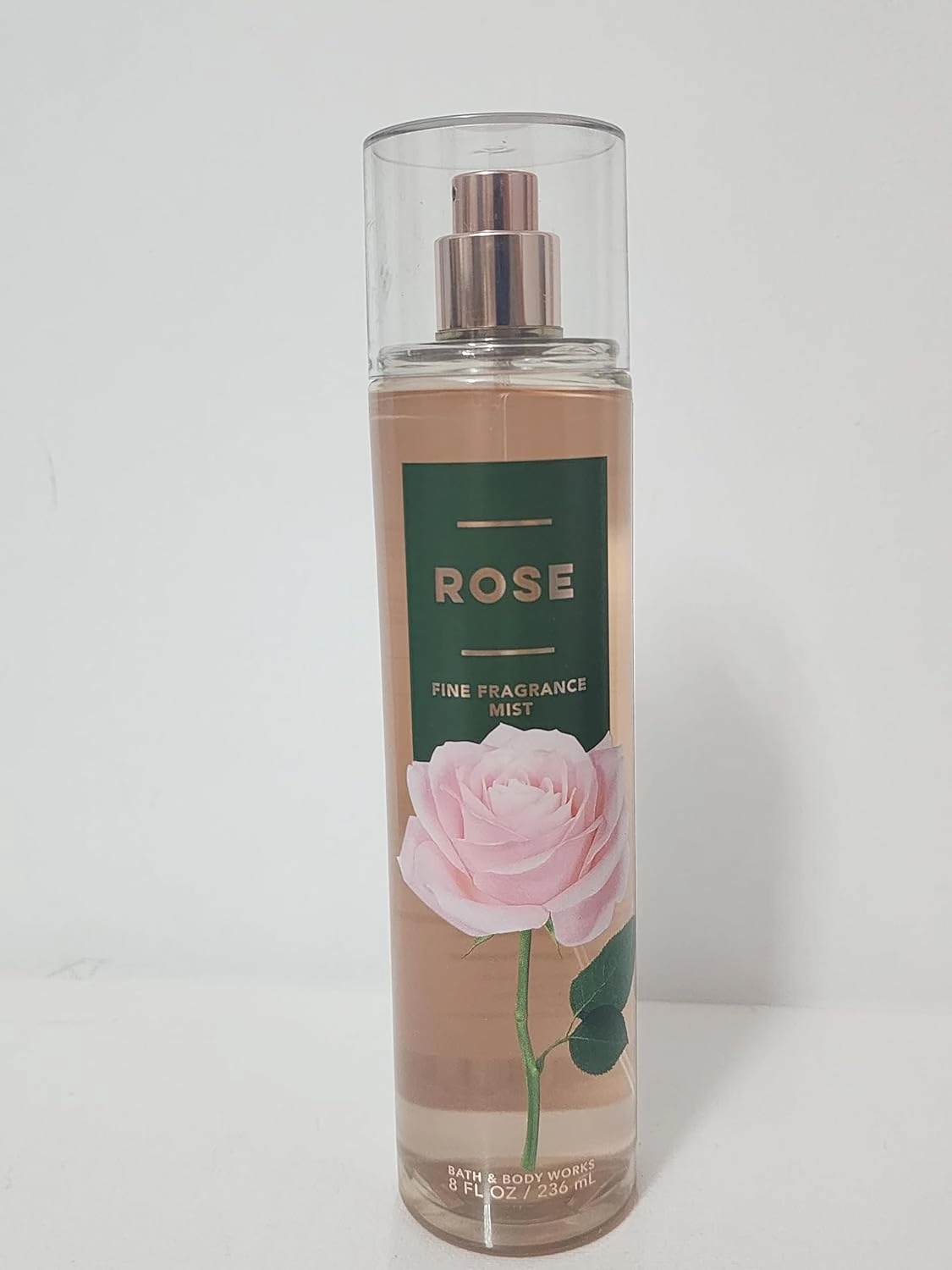 Rose Fine Fragrance Mist (8 fl oz./236 mL) By Bath and Body, Fragance Note: Airy Rose Water, Jasmine Petals and Creamy Musk