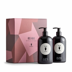 Rose Noire Hand and Body Soap   Lotion Gift Set