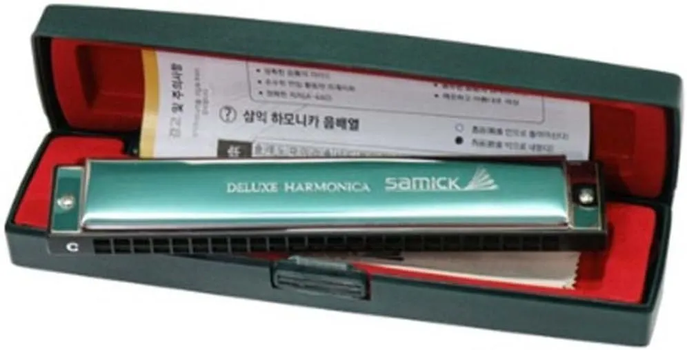 Samick Harmonica S-24HD Tremolo 24 Holes Key of C