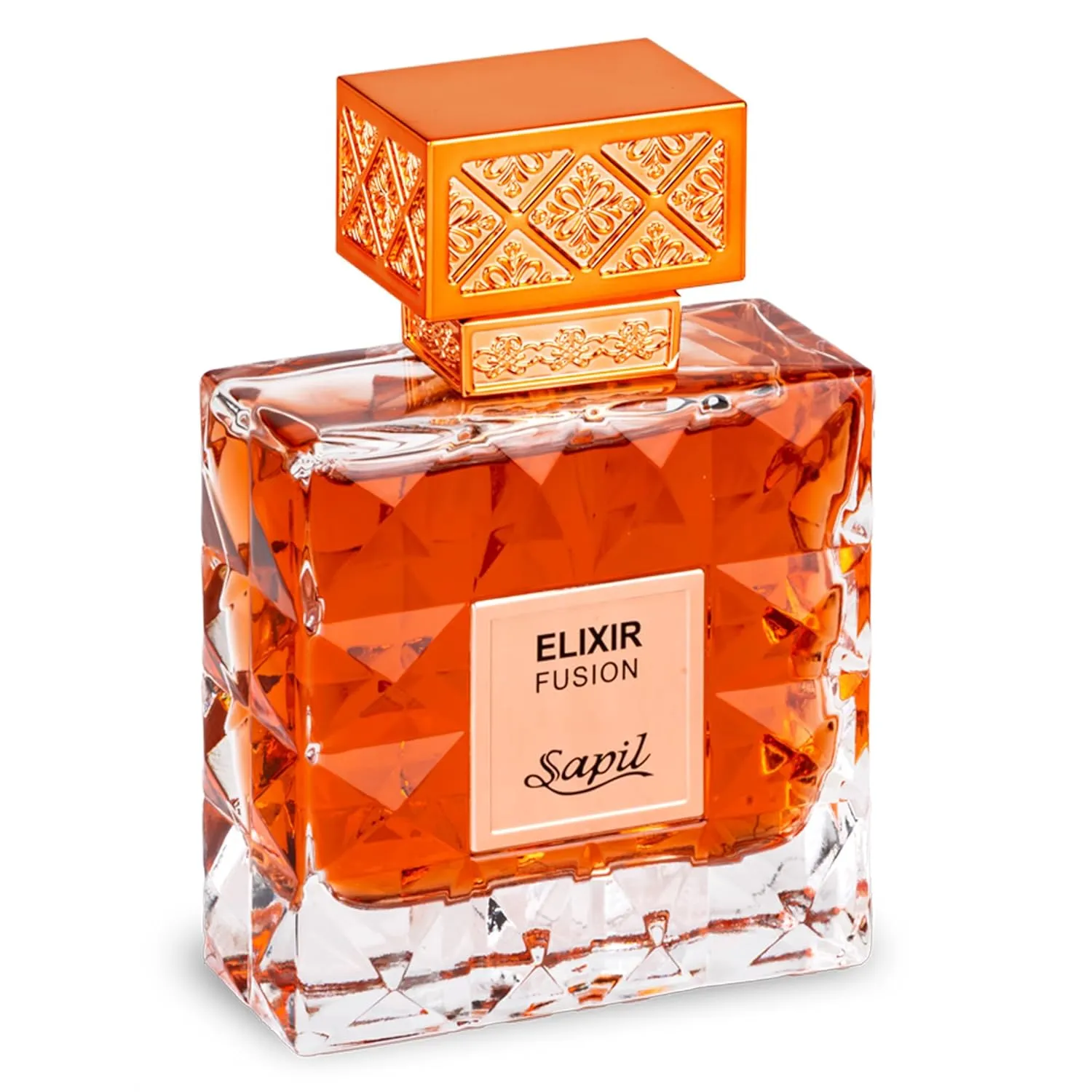 Sapil Elixir Fusion Unisex Eau De Parfum 3.38 oz - Floral Fruity Blend with Biscuit, Vanilla & Cinnamon - Long-Lasting Niche-Inspired Perfume for Men & Women