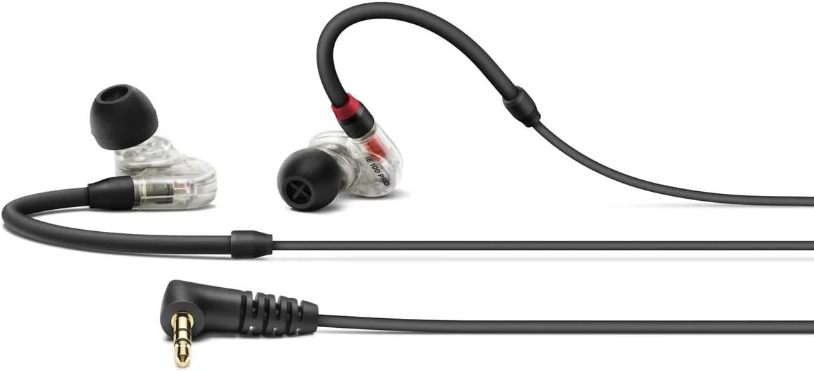 SENNHEISER In- Ear Audio Monitor, Clear, Wired (508941)