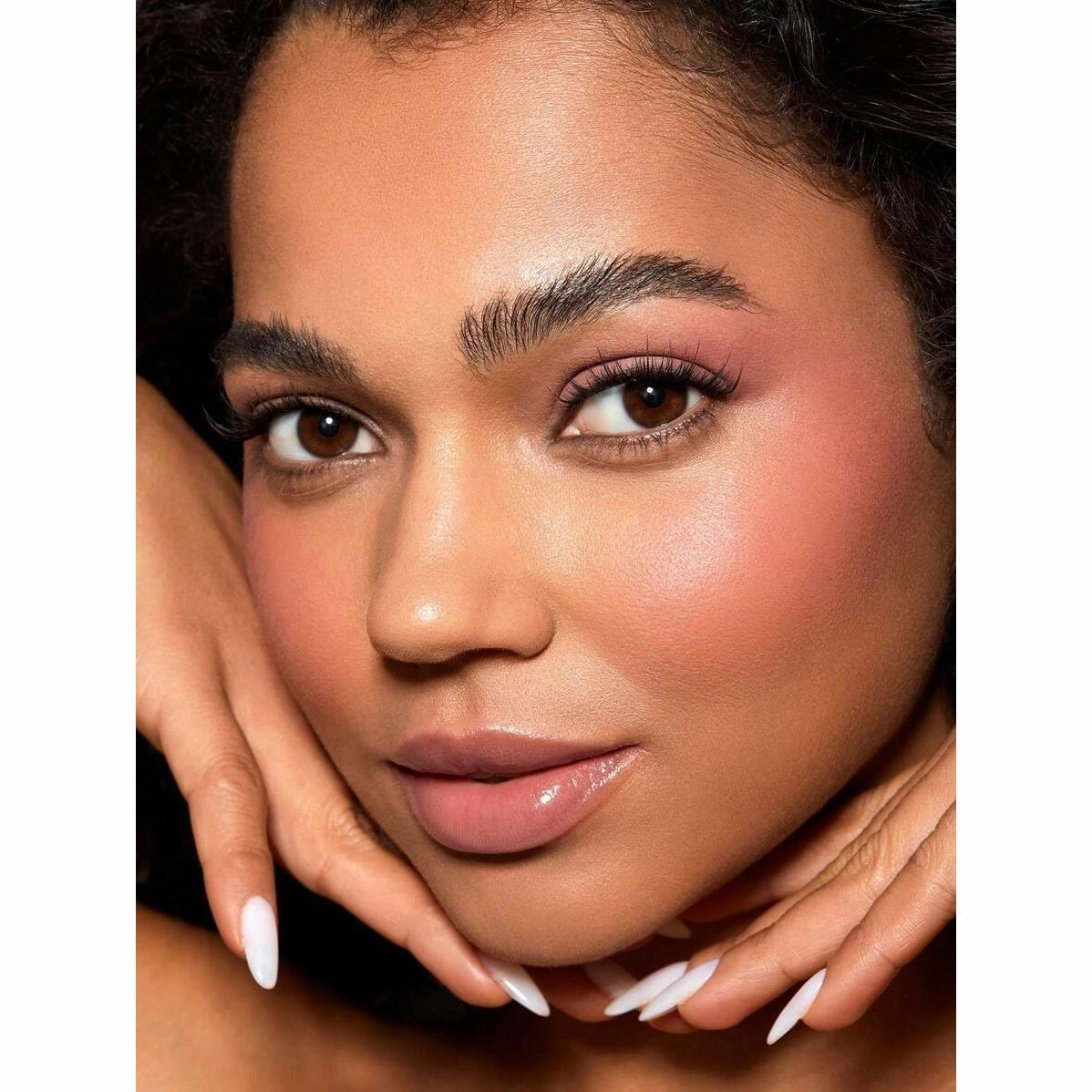 SHEGLAM - Cheeky Color Jam- 6 Shades Multi-Use Cream Blush Lip Cream Matte Highly Pigmented Natural Blush Powder Face Makeup (Rose Meadow)