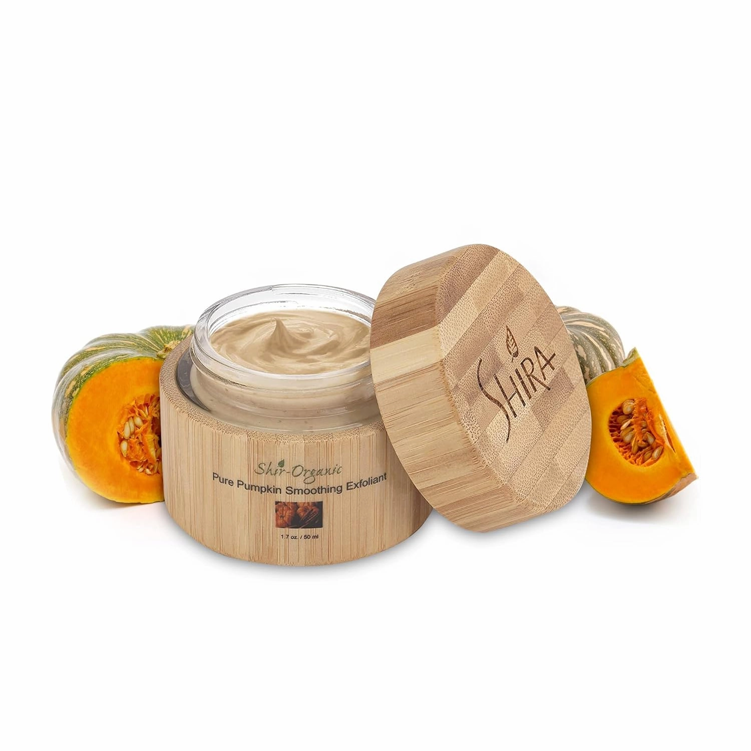 Shir-Organic Pure Pumpkin Smoothing Peel Rich In Natural Enzymes For Smooth-Soften Skin Loosens Dead Skin Cells/All Skin Types - Except Sensitive(15 ml.)…