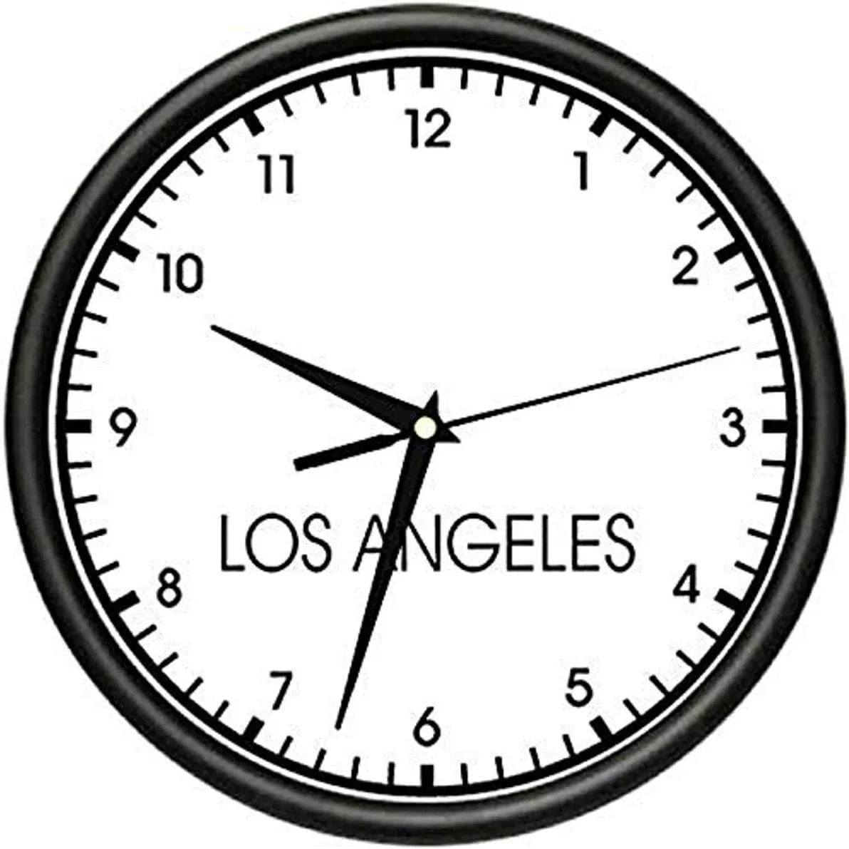 SignMission Los Angeles TIME Wall Clock World time Zone Clock Office Business